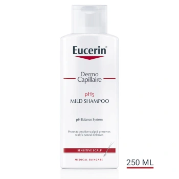 Eucerin DermoCapillaire pH5 Șampon delicat pentru păr și scalp sensibil 250ml