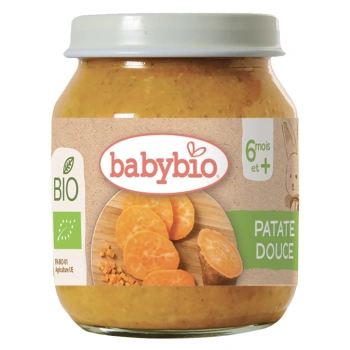 Babybio Piure din cartof dulce (6+) 130g