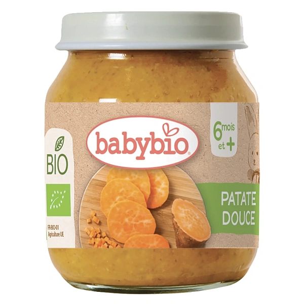 Babybio Piure din cartof dulce (6+) 130g