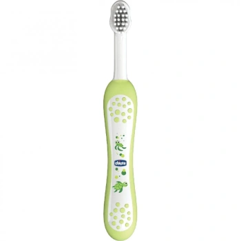Chicco Periuță de dinți verde, 6+, 1 buc (69580)