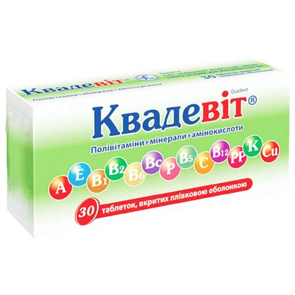 Quadevit comp. film. N30 OTC