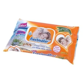 Freshmaker Servețele umede  Antibacteriale 60 buc cu capac