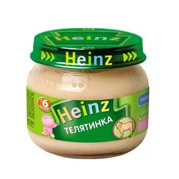 Heinz Pireu Carne de vitel 80g (6 luni)