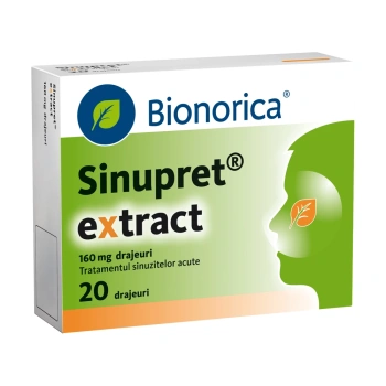 Sinupret extract 160mg drajeuri N10x2