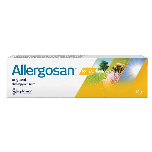 Allergosan 10mg/g 18g unguent