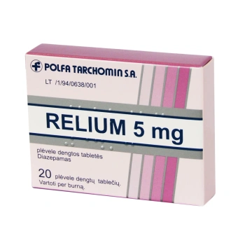 Relium 5mg comp. N20