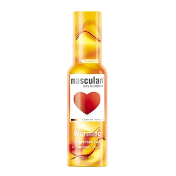 Gel lubrifiant Masculan Warming 75ml (cu dozator)  (20%)