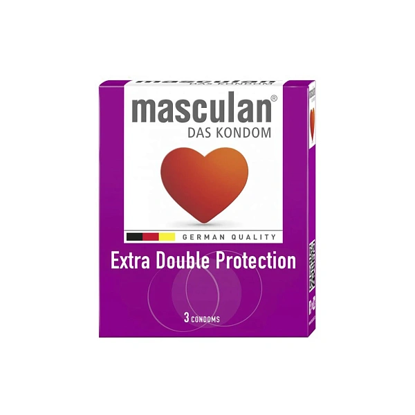 Prezervative Masculan Extra Double Protection N3 Prezervative Masculan Extra Double Protection N3