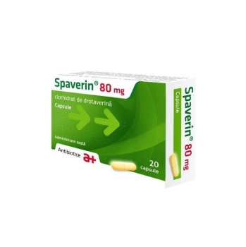 Spaverin 80mg caps. N10x2