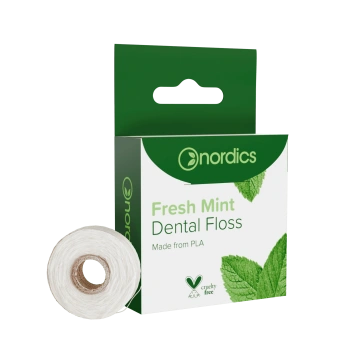 Nordics Ață dentară cerata Fresh Mint 30m
