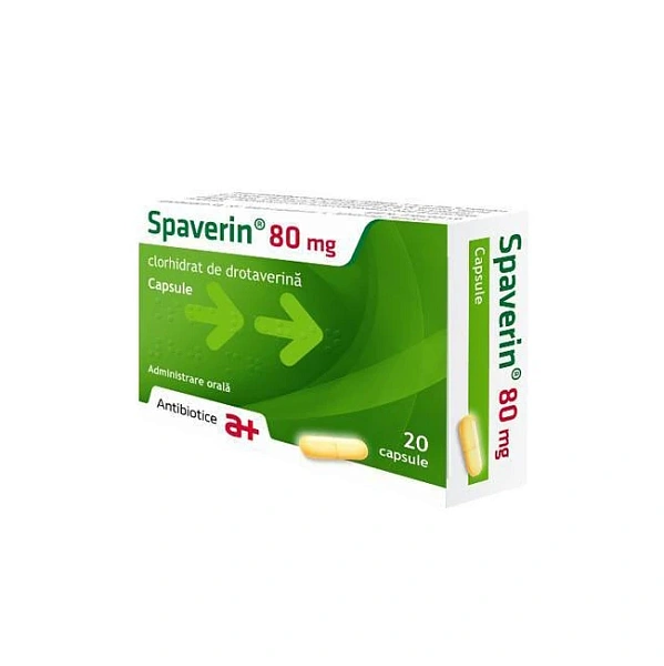 Spaverin 80mg caps. N10x2