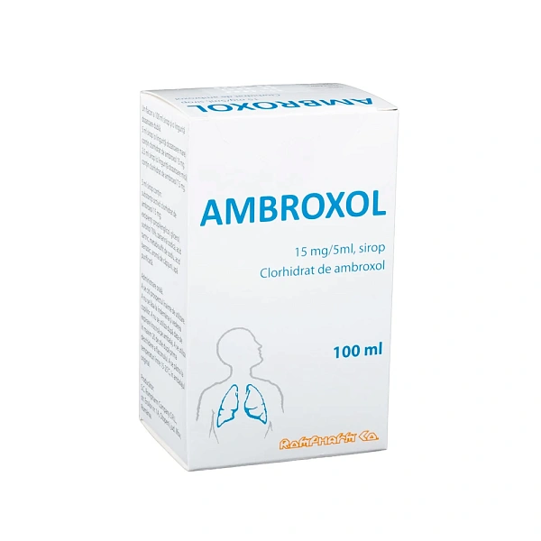 Ambroxol Sirop 15mg/5ml 100ml  Ambroxol Sirop 15mg/5ml 100ml