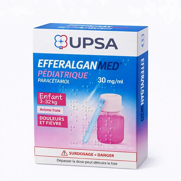Efferalganmed pediatric 30mg/ml 90ml sol. orală N1