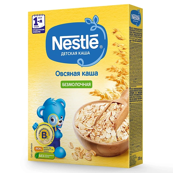 Nestle Terci Ovăz fără lapte 200g Nestle Terci Ovăz fără lapte 200g