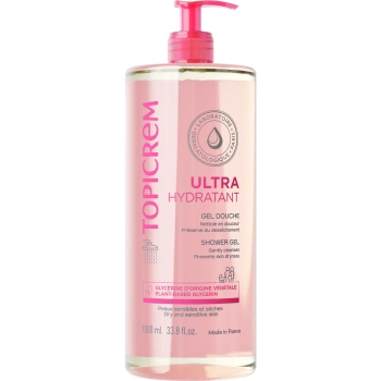 Topicrem UH Gel de duș ultra-hidratant pentru corp și păr 1000ml