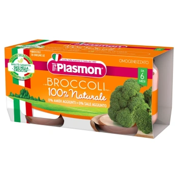 Plasmon Piure cu broccoli ,+6 luni ,2x80 g