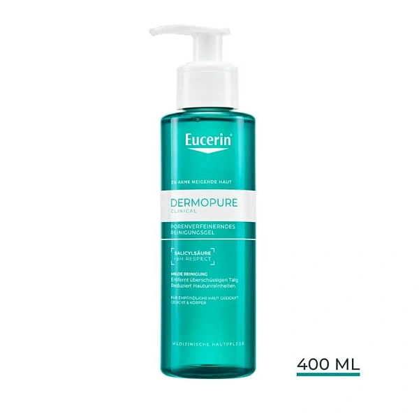 Eucerin DermoPURE Gel de curățare 400ml