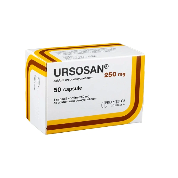 Ursosan 250mg caps. N10x5
