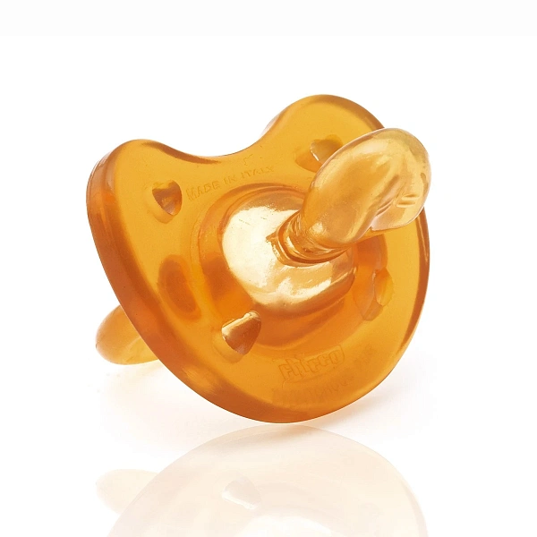 Chicco Suzetă ortodontică latex pentru fetițe,6+,2buc (7292211/7482211)