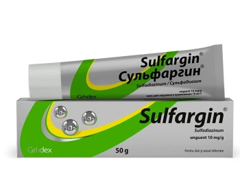 Sulfargin 50g unguent 10mg/g
