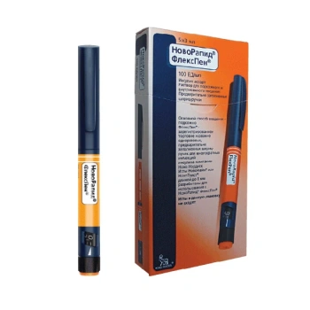 NovoRapid FlexPen sol.inj.stilou inject. 100UI/ml 3ml N5