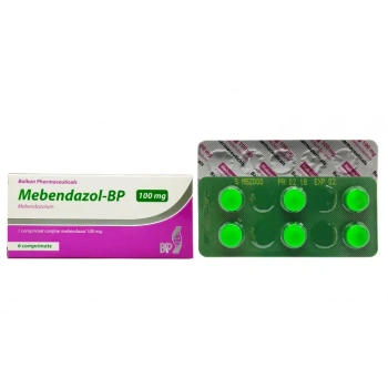 Mebendazol 100mg comp. N6