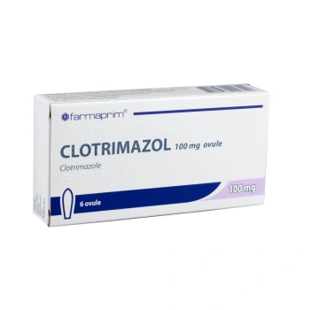 Clotrimazol 100mg sup. vag. N6