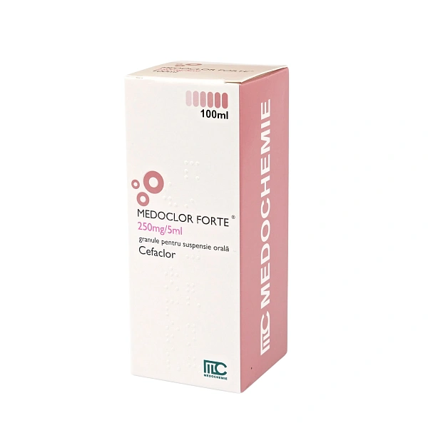 Medoclor Forte 250mg/5ml 100ml pulb.susp.orala N1 Medoclor Forte 250mg/5ml 100ml pulb.susp.orala N1