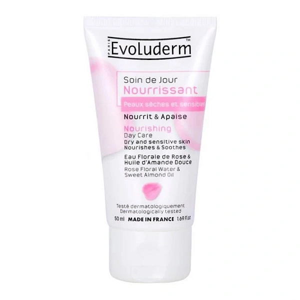 Evoluderm Cremă nutritivă pentru față de zi, ten uscat și sensibil, 50ml (18347)