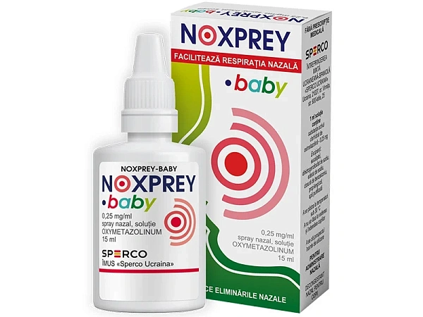 Noxprey-Baby 0,25mg/ml 15ml spray nazal,sol.