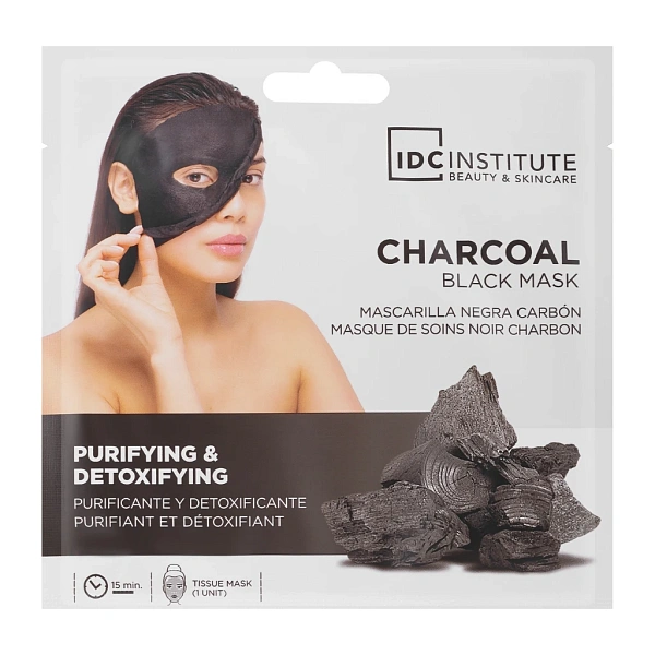 IDC Institute Masca detoxifianta cu carbune p/u fata 22g