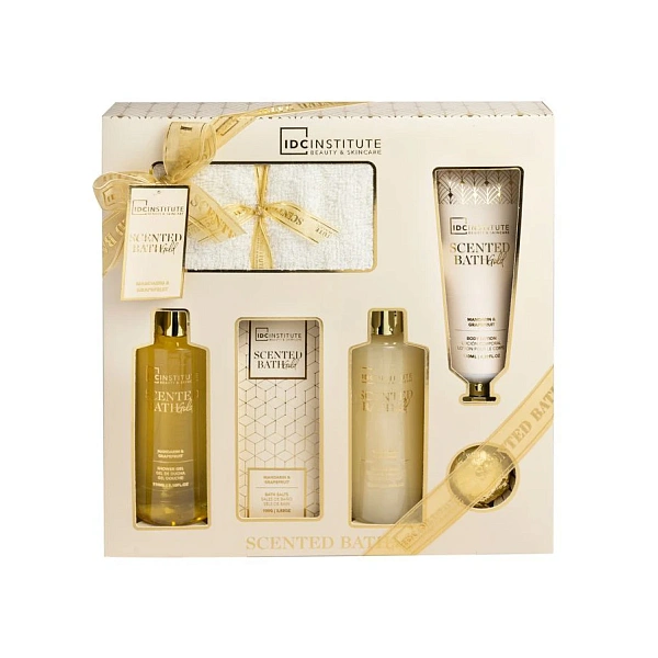 IDC Institute Set Scented Bath Gold 6 piese IDC Institute Set Scented Bath Gold 6 piese