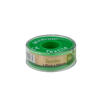 Emplastru 1,25x500cm textil