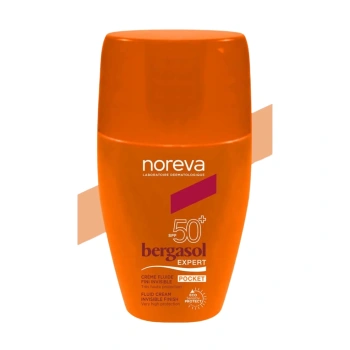 Noreva Bergasol Expert Cremă fluid invizibilă SPF50, 30ml