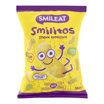 Smileat Pufuleți Bio +6 luni, 38gr