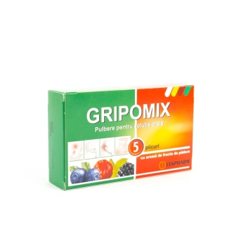 Gripomix pulb/sol.orala N5 (fructe de padure)