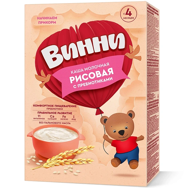 Vinni Terci Lapte cu orez și prebiotice 200g