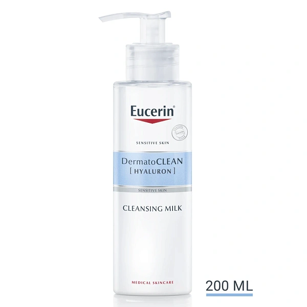 Eucerin DermatoCLEAN Lapte demachiant delicat 200ml Eucerin DermatoCLEAN Lapte demachiant delicat 200ml