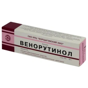 Venorutinol 2% 40g gel