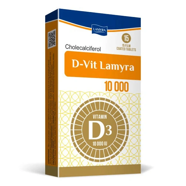 D-Vit 10000UI comp.film. N15x1