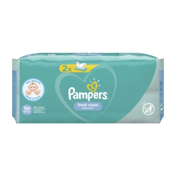 Pampers Baby Wipes Fresh Clean N2x52
