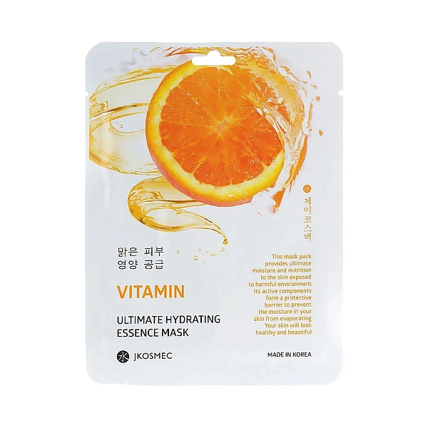 JKOSMEC SS Masca pentru față din țesătura iluminatoare cu vitamina C, 25ml