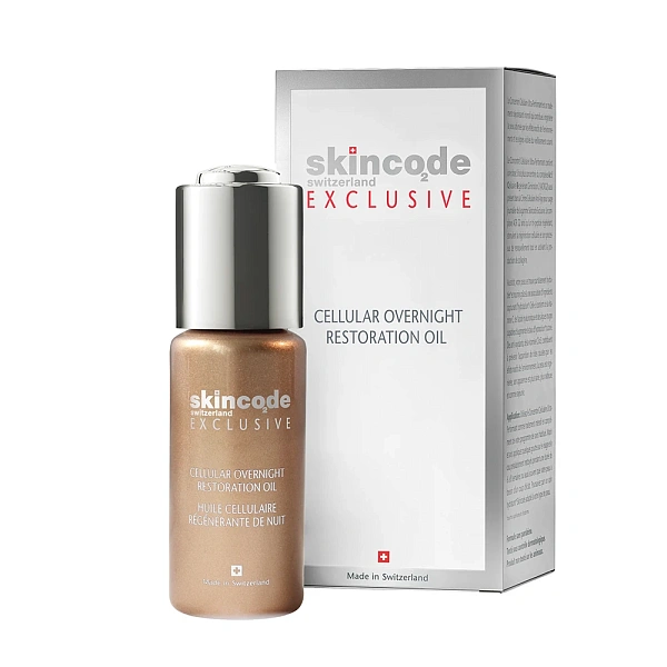 Skincode Exclusive Ulei de noapte reparator p/u fata 30ml (5028) Skincode Exclusive Ulei de noapte reparator p/u fata 30ml (5028)