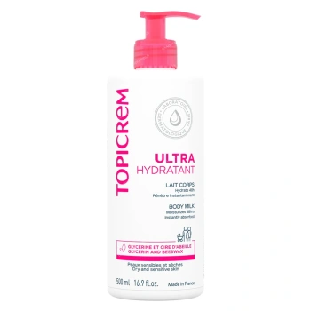 Topicrem UM Lapte de corp ultra hidratant, 500ml