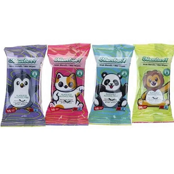 Number1 Șervetele umede pentru copii in sortiment N15