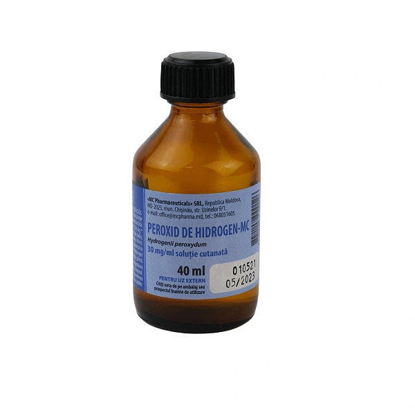 Peroxid de hidrogen -MC 3% 40g sol.uz ext. N1