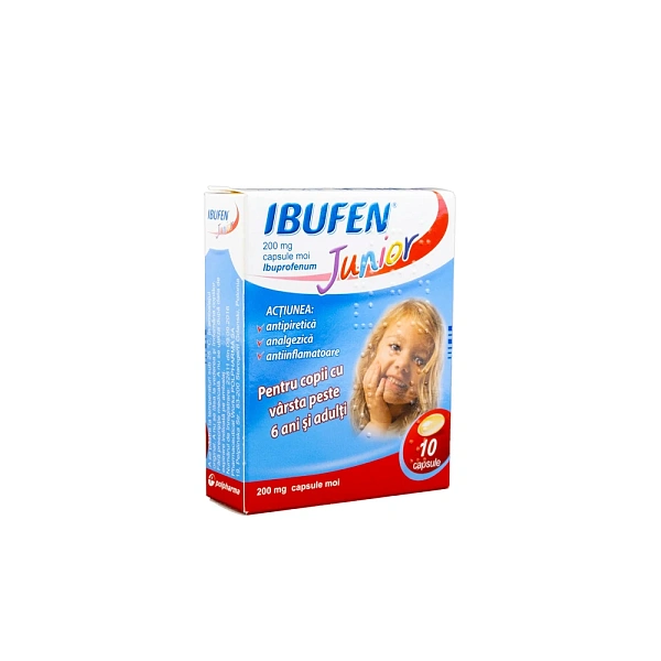 Ibufen Junior 200mg caps. moi N10 