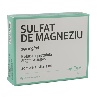 Magnesii sulfat 25% 5ml sol.inj. N10 (Iuria-Farm)