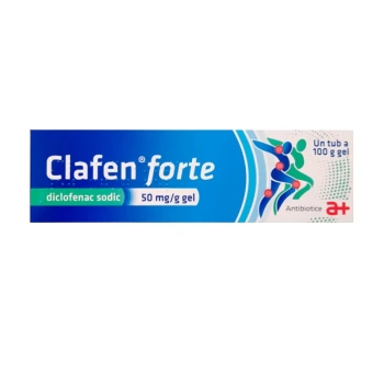 Clafen 50 mg/g gel 100g (Antibiotice)