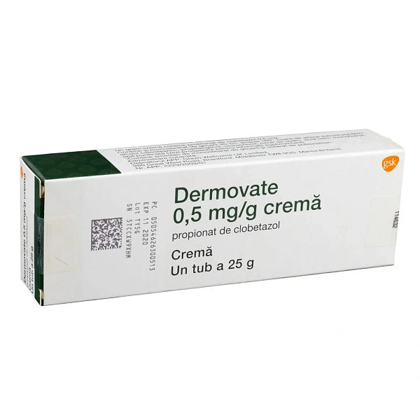 Dermovate 0.05% 25g crema